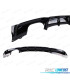 DIFUSOR BMW F30 F31 LOOK M PERFORMANCE DUPLA ESQUERDA PRETO BRILHANTE ABS