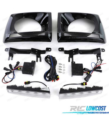 KIT CONJUNTO LUZ DIURNA MERCEDES CLASE G W463 90-12 LOOK AMG G65
