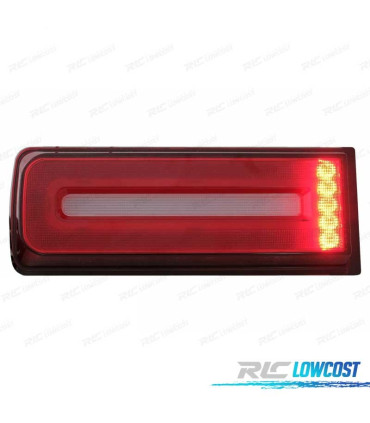 FAROLINS LED DINAMICO MERCEDES CLASE G W463 07-17 VERMELHO ESCURECIDO LOOK AMG G55