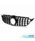 GRELHA FRONTAL MERCEDES W205 15-17 LOOK AMG GT CAMARA PRETO BRILHO