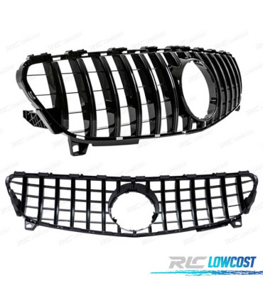 GRELHA FRONTAL MERCEDES CLASE A W176 GT 16-18 PRETO BRILHANTE