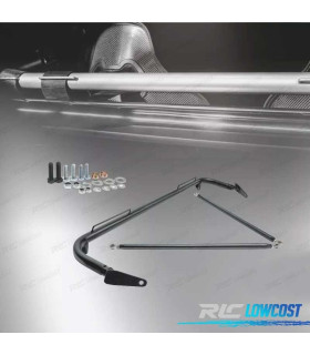 BARRA DE SUPORTE UNIVERSAL PARA BAQUETS NEGRA