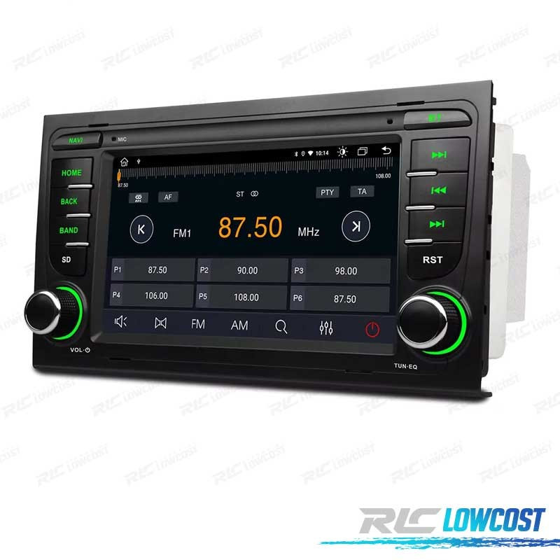 RADIO NAVEGADOR 7 PARA SEAT IBIZA 6J 08-12 USB GPS TACTIL HD
