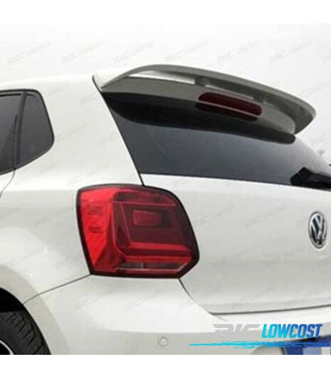 AILERON SPOILER VOLKSWAGEN VW POLO MK5 09-17 LOOK R WRC ABS