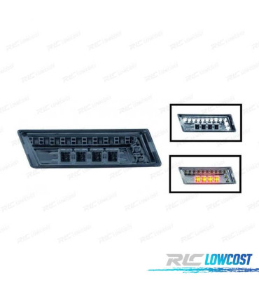 PISCAS FRONTAIS LED A4 04-07 A6 97-04 FUNDO PRETO