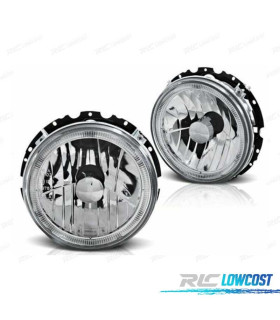 FARÓIS ANGEL EYES GOLF1 MK I 74-83 CROMADOS