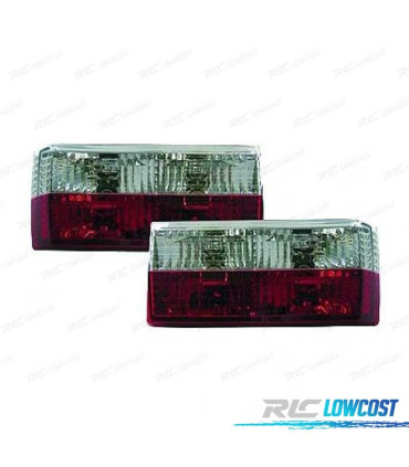 FAROLINS TRASEIROS GOLF 1 MK I CABRIO 78-93 VERMELHO BRANCO