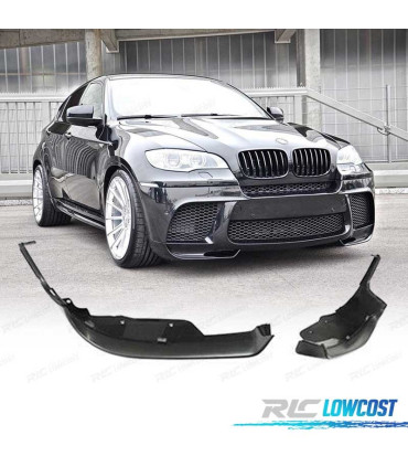 SPLITTERS PARA-CHOQUES FRONTAL BMW X6 E71 LOOK M PERFORMANCE