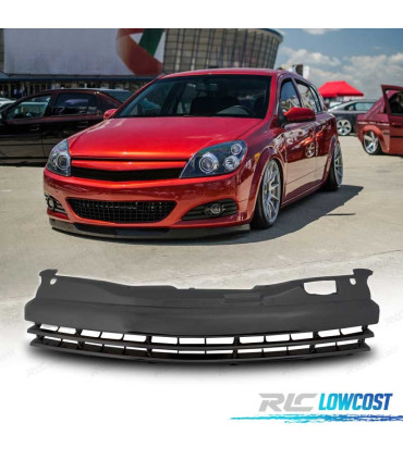GRELHA FRONTAL SEM SÍMBOLO OPEL ASTRA H 04-07 ASTRA H SEDAN E HATCHBACK PRETA