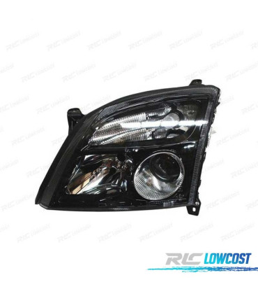 FAROL OPTICA DIREITA OPEL VECTRA C 02-05 SIGNUM 03-05 FUNDO PRETO