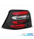 FAROLINS TRASEIROS VOLKSWAGEN VW GOLF 4 MK IV 97-03 PRETO LEX