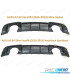 DIFUSOR TRASEIRO AUDI A3 RS3 8V 16-20 + PONTEIRAS ESCAPE