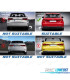 DIFUSOR TRASEIRO AUDI A3 RS3 8V 16-20 + PONTEIRAS ESCAPE