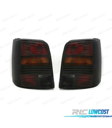 FAROLINS TRASEIROS VOLKSWAGEN VW PASSAT 3B VARIANT 96-00 PRETO