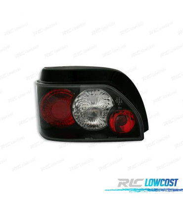 FAROLINS TRASEIROS RENAULT CLIO 90-98 FUNDO PRETO