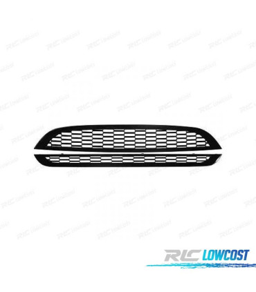 GRELHA FRONTAL MINI COOPER S 01-06 PRETO BRILHANTE