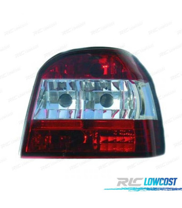 FAROLINS TRASEIROS GOLF 3 91-97 VERMELHO