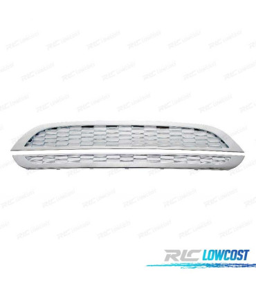GRELHA FRONTAL MINI COOPER 01-04 LOOK JCW CROMADO