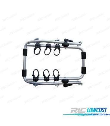 PORTA SUPORTE BICICLETA MALA DE 3 BICICLETAS