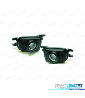 FARÓIS NEVOEIRO COM PROJETOR MERCEDES C W203 PRETOS