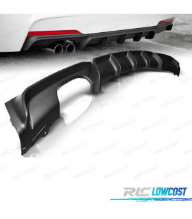 DIFUSOR BMW F30 F31 11- LOOK M PERFORMANCE DUPLA ESQUERDA PRETO MATTE