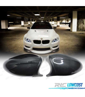 CAPAS ESPELHOS RETROVISORES BMW E82 E88 E90 E92 E91 E93 06-09 LOOK M3 CARBONO