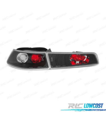 FAROLINS TRASEIROS ALFA ROMEO 145 94-01 FUNDO PRETO