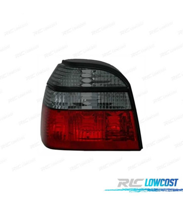 FAROLINS TRASEIROS GOLF3 MK III 91-97 VERMELHO ESCURECIDOS