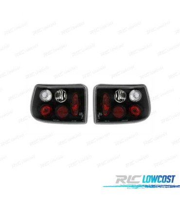 FAROLINS TRASEIROS PARA OPEL ASTRA F 91-98 PRETO