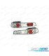 FAROLINS TRASEIROS ALFA ROMEO 145 94-01 FUNDO CROMADO