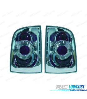 FAROLINS TRASEIROS SKODA OCTAVIA I KOMBI 01-10 CROMADO