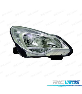 FAROL OPTICA DIREITO LUZ DIURNA OPEL CORSA D 11-14 CROMADO