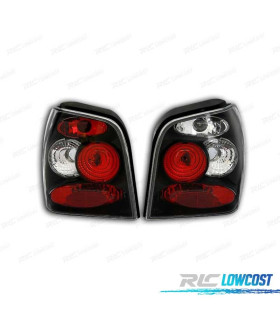 FAROLINS TRASEIROS PARA VOLKSWAGEN VW POLO 6N 94-99 PRETO