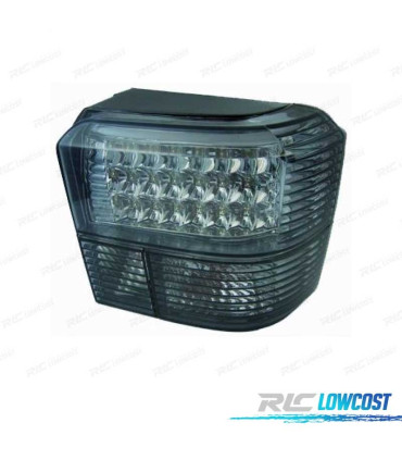 FARÓIS TRASEIROS VOLKSWAGEN VW T4 TRANSPORTER CARAVELLE 90-03 LED PRETO