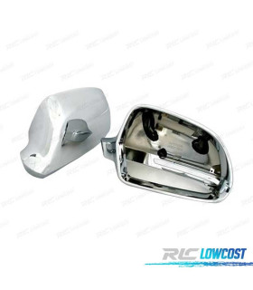 CAPAS DE ESPELHOS RETROVISORES PARA AUDI A3 8P A4 B8 A5 A6 4F CROMADO