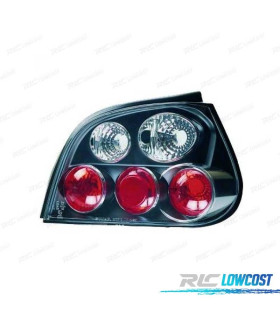 FAROLINS TRASEIROS RENAULT MEGANE 99-02 PRETO