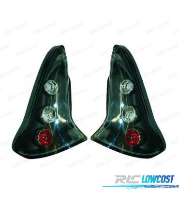 FAROLINS TRASEIROS CITROEN C4 04-09 PRETO LOOK LEXUS