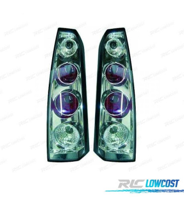 FAROLINS TRASEIROS OPEL MERIVA 03-10 CROMADO