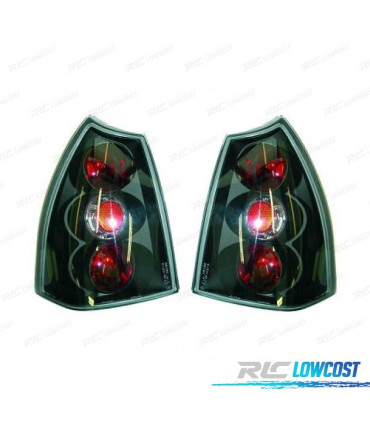 FAROLINS TRASEIROS PEUGEOT 307 SW 01-05 PRETO