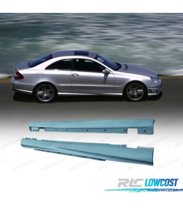 KIT DE CARROÇARIA MERCEDES CLK 200-500 W209 C209 02-09 LOOK AMG