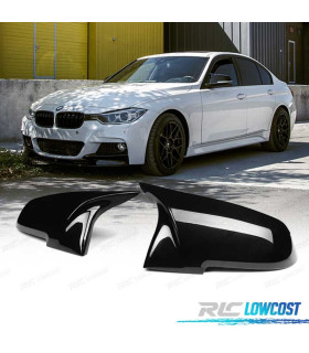 CAPAS DE ESPELHOS RETROVISORES BMW F30 F31 F32 F33 F36 F20 F22 F34 PRETO BRILHANTE LOOK M