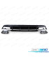 DIFUSOR TRASEIRO MERCEDES CLASE A W176 15-18 LOOK A45 AMG PRETO BRILHANTE + PONTEIRAS