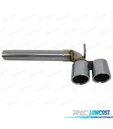 CONJUNTO PONTEIRAS DE ESCAPE DUPLA BMW F30 F31 LOOK M3