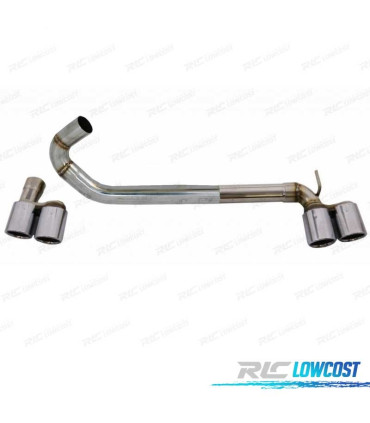 CONJUNTO PONTEIRAS DE ESCAPE DUPLA BMW F30 F31 LOOK M3