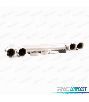 CONJUNTO PONTEIRAS DE ESCAPE DUPLA BMW F30 F31 LOOK M DOBLE