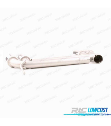 CONJUNTO PONTEIRAS DE ESCAPE DUPLA BMW F30 F31 LOOK M DOBLE