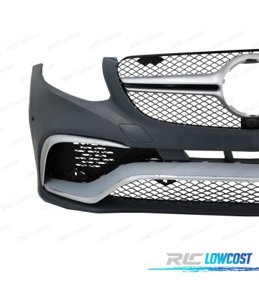 PARA-CHOQUES FRONTAL MERCEDES GLC X253 C253 15-19 PDC LOOK AMG E63