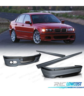 KIT CARROÇARIA BMW E46 BERLINA 98-05 PDC LOOK M