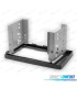 MOLDURA ADAPTADOR PRETO PARA RADIO 2-DIN PARA VOLVO S60 00-04 V70 XC70 01-04