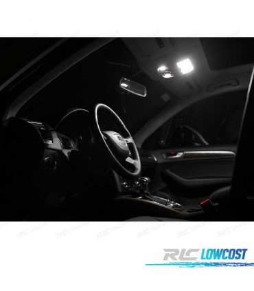 KIT COMPLETO DE 23 LÂMPADAS LED INTERIOR PARA AUDI Q5 2009-2016